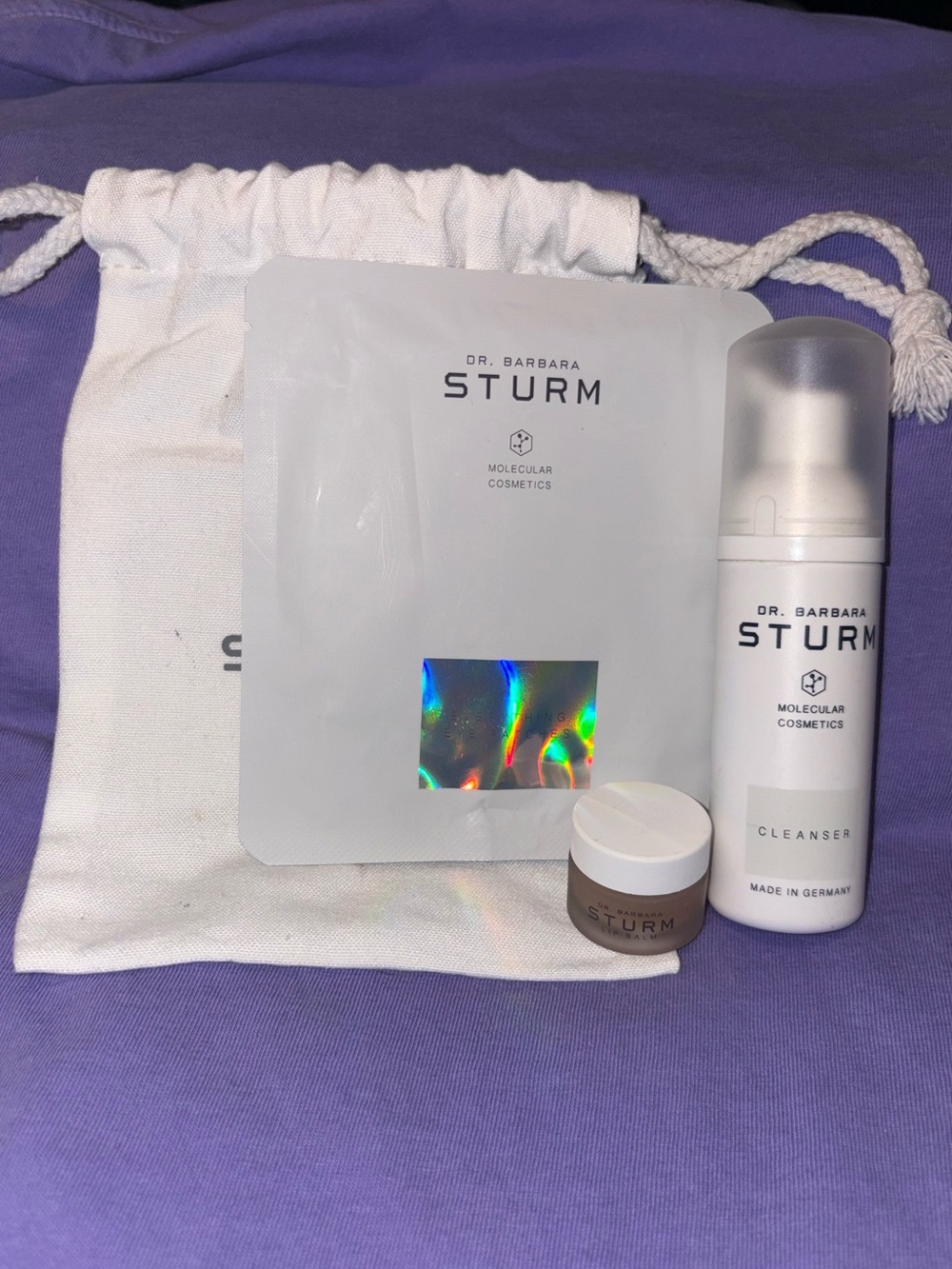 Dr. Barbara Sturm Skincare Set of 3 samples
